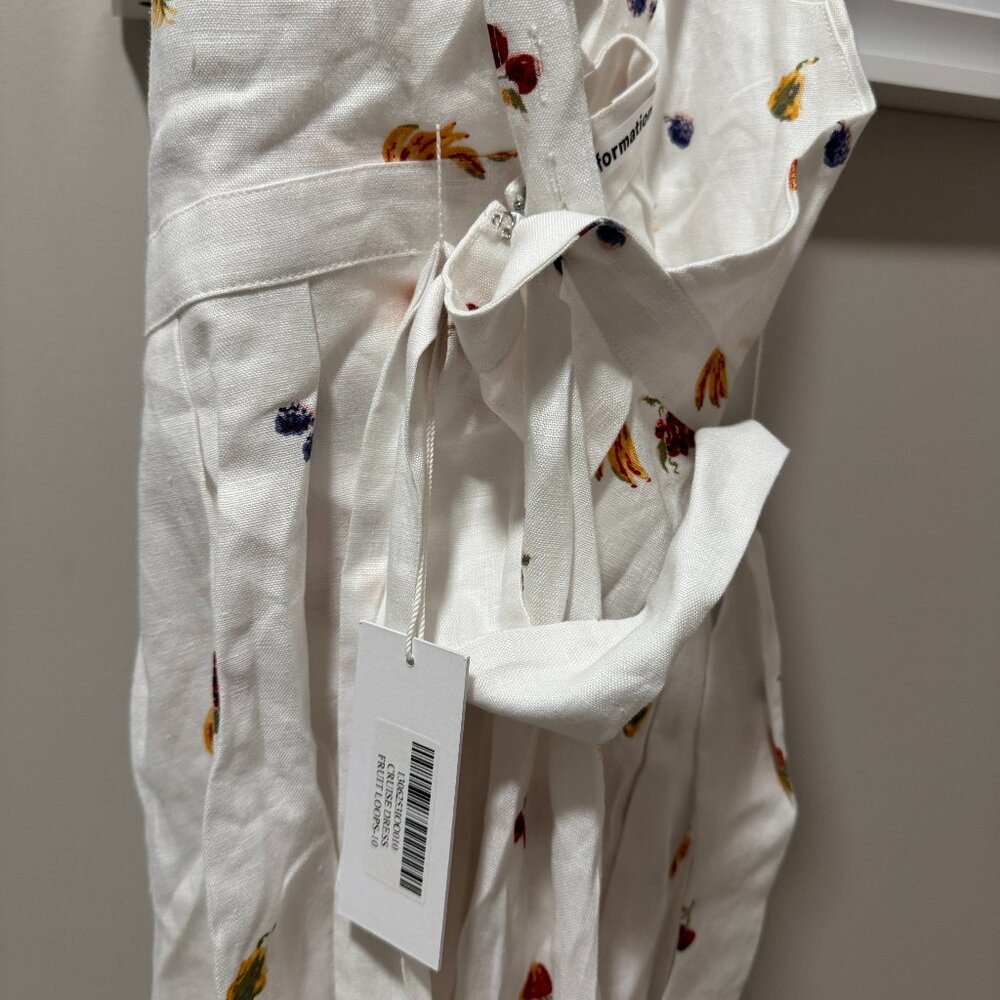 NWT Reformation Cruise Dress - Froot Loops Size 10 - Picture 7 of 9